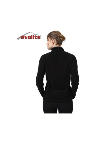 Evolite Fuga Kadın Mikro Polar Sweater - Siyah Çok Renkli