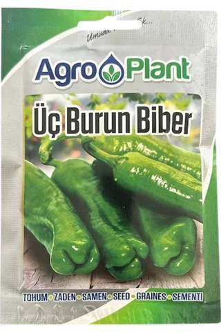 Agro Plant Üç Burun Biber Tohumu 25 Gr