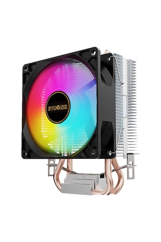Strong M2-Pro 9cm Rainbow 2 Bakır Borulu 105W Tdp Intel/amd Kule Tipi Işlemci Cpu Fan
