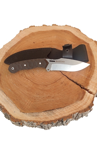 Kamp Bushcraft Bıçağı Antrasit