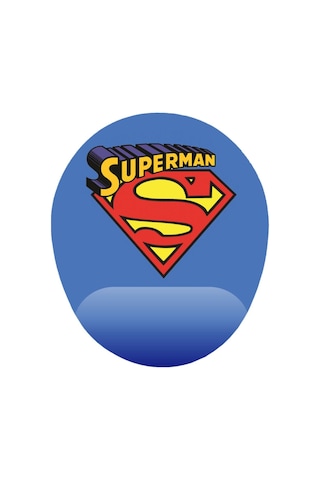 Süpermen Tasarım Bilek Destekli Mouse Pad
