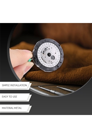 Xurunkeji Ayar Kolu 4,5 Saat Takvim Pozisyonu İle Miyota Os20 Kuvars Saat Hareketi İçin Uygundur Diğer