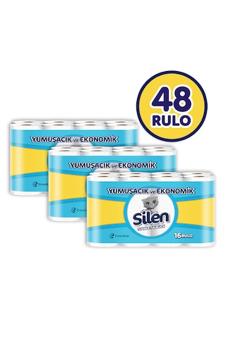 Silen Tuvalet Kağıdı 3 x 16 Rulo