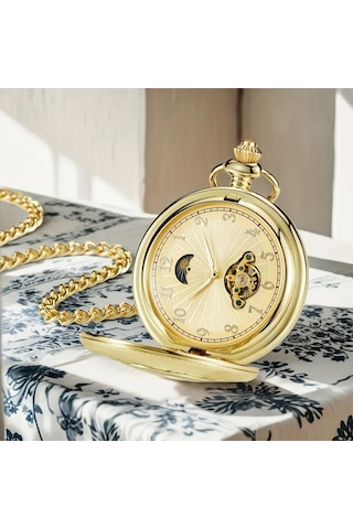 Köstekli Saat Kurmalı Sarı Renk 710023