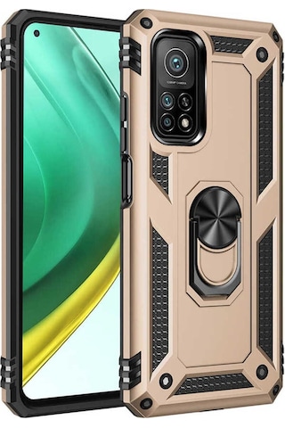 Xiaomi Mi 10t Pro 5g Kılıf Zore Vega Kapak Gold