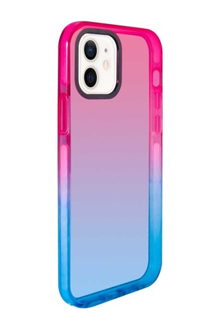 Apple Uyumlu iPhone 12 Zore Renkli Punto Kapak