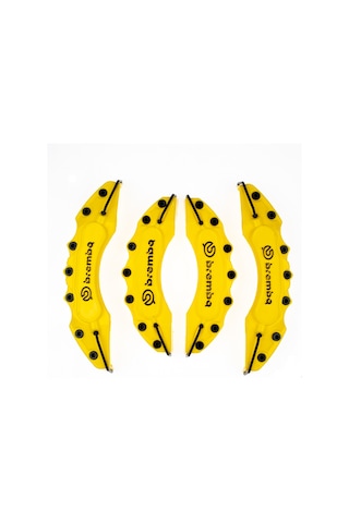 Renault Sarı Brembo 4'lü Kaliper Seti Kabartmalı