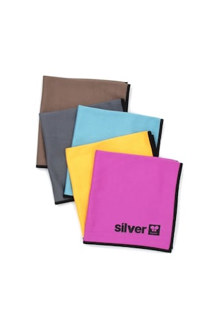 Silver Home Premium Mikrofiber Cam Bezi 5'li 40 x 40 CM