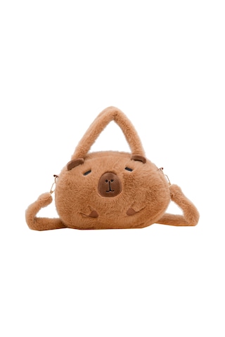 Springsun Sevimli Kapibara Çantası - Yumuşak Ve Şirin Okul Çantası