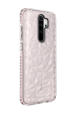 Xiaomi Redmi Note 8 Pro Kılıf Zore Buzz Kapak Pembe