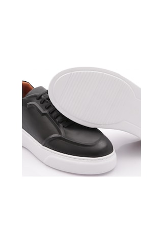 Dgn Urbano Erkek Sneakers Ayakkabi Siyah Antik Beyaz