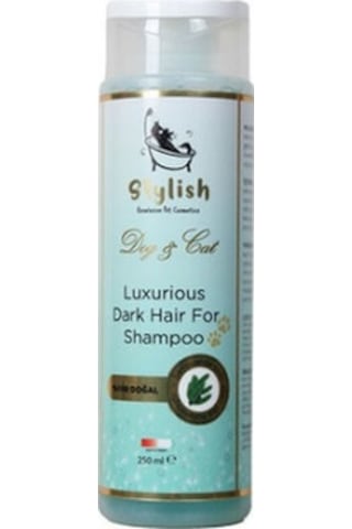 Stylish Dark Hair Koyu Tüylü Kedi Köpek Şampuanı 250 ML Stylish Dark Hair Koyu Tüylü Kedi Köpek Şampuanı 250 ML