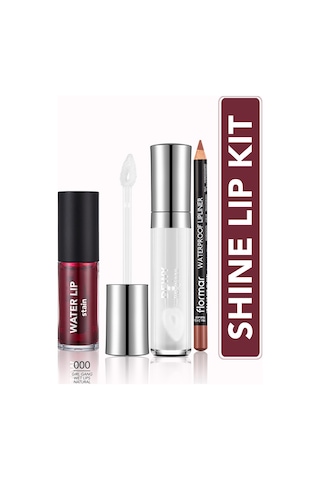 Flormar Shine Lip Kit Makyaj Seti
