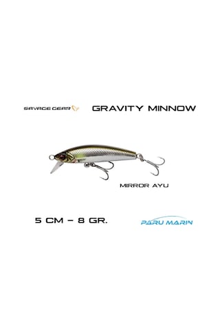 Savage Gear Gravity Minnow 50Mm. 8Gr. Mirror Ayu