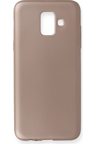 Mey İthalat Samsung Galaxy Uyumlu A6 2018 Kılıf First Silikon - Rose Gold
