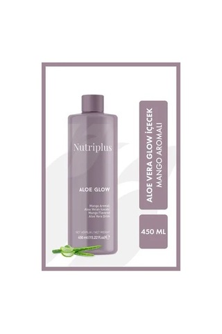 Nutriplus Aloe Glow Mango Aromalı Aloe Veralı İçecek 450 ML