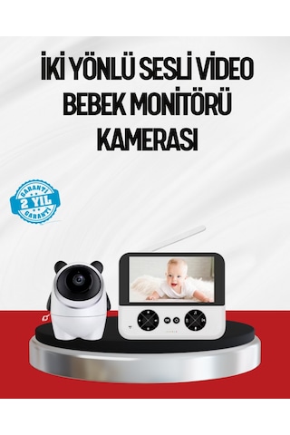 Görüntülü Bebek Monitörü 4.3 İnç Ekran Ve Depomıx - 2 Sesli İletişim