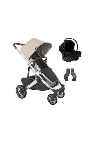 Uppababy Cruz V2 Cosmo Travel Sistem Bebek Arabası Declan - Black