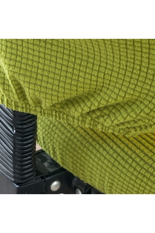 Teltree Ofis Sandalye Kılıfı - Esnek Döner Koltuk Kılıfı, Lüks Mor Renk, Rahatlık Ve Konfor Sunar Mor