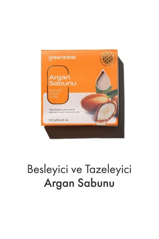 Greenlabel Doğal Argan Sabunu 120 G
