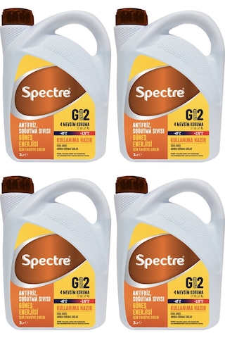Spectre Güneş Enerjisi Antifrizi 4 Adet