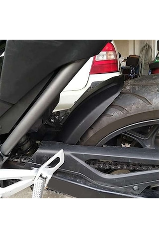 Nayomiglow Motosiklet Çamurluk Çamurluk Arka Uzatma Çamurlukları Modifiye Arka Çamurluklar Aksesuarları Hondanc700s Nc700x Nc750s Nc750x Siyah