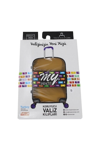 My Saraciye Valiz / Bavul Kılıfı Büyük, Orta, Kabin Boy Kılıf Seti, My Yeşil