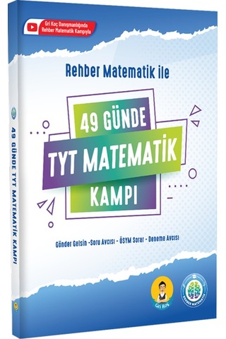 Rehber Matematik 49 Günde Tyt Matematik + Türkçe Kampı Set