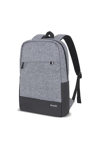 Mack Mce-1104 15.6" Unıcıty Eco Notebook Sırt Çantası Gri Bej - Siyah