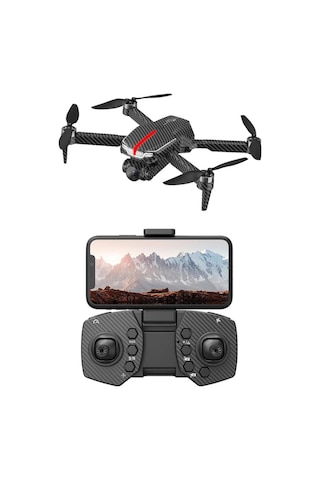 Çift Kamera Drone Uzaktan Kumanda App Destekli Quadcopter Tek Tuş İniş Kalkış 360 Roll