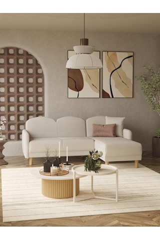 Eco Bohem Köşe Takımı, İskandinav L Koltuk, Modern Köşe Koltuk