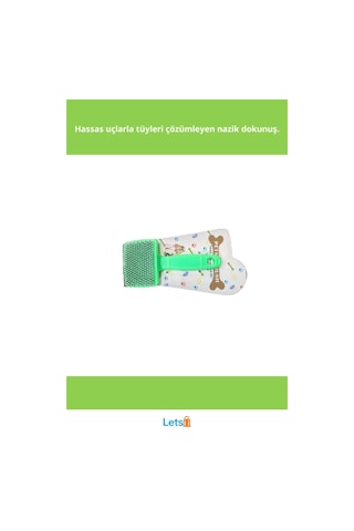 Mikopet Deluxe Yumuşak Dokulu Evcil Hayvan Tarağı Kedi, Köpek, Tavşan İçin