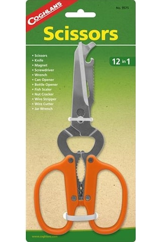 Coghlans Kamp Scissors 12 İn 1 Makas Code 9575 Çok Renkli