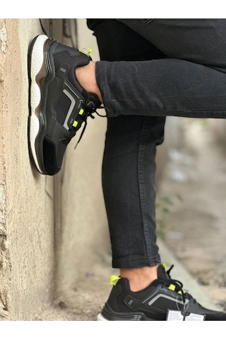 Dunlop Dnp-2469 Siyah Yeşil Erkek Spor Ayakkabı