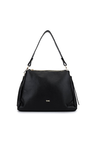 Tamer Tanca Kadın Suni Deri Siyah Floter Kol Çantası 1003 2033 Bn Cnt Sk25-26 Sıyah Fltr Siyah