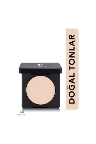 Flormar Yoğun Pigmentli Kompakt Pudra - Compact Powder - 090 Medium Rose - 8682536051309