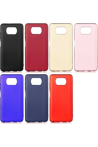 Xiaomi Poco X3 Kılıf Soft Mat Premier Case