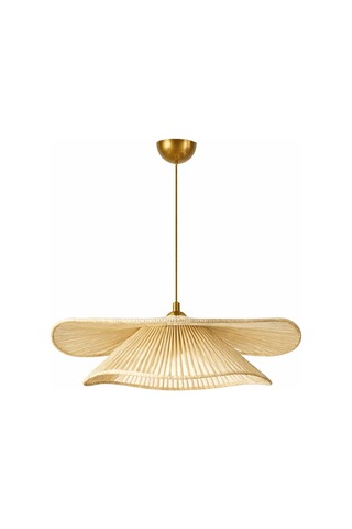 Tekli Sarkıt Avize Modern Metal Tavan Aydınlatma, E27 Duy, Ayarlanabilir Yükseklik 51 60 Cm, 50 54 Cm Duvela H Çok Renkli