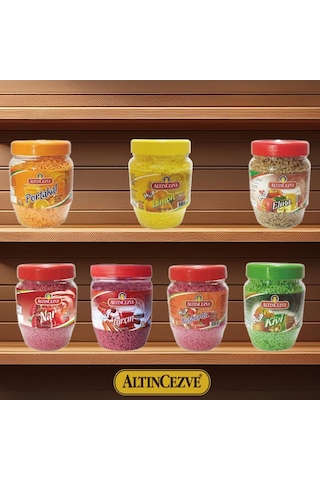 Altıncezve Granül Oralet 7'li Paket 300gr X 7 Adet Portakal,limon,kuşburnu,kivi,elma,nar,tarçın 300 G