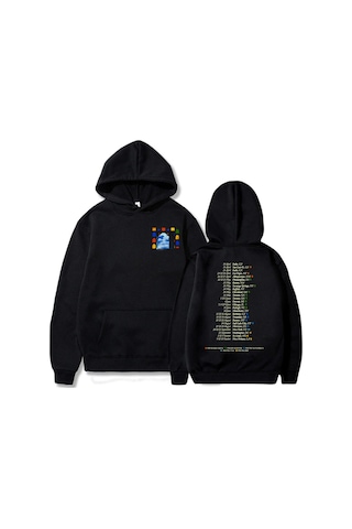 Tarzsokak Siyah Unisex Grafik Giyim Band Hermanos Gutierrez Sonido Cosmico Tur Ropa Hombre Stre