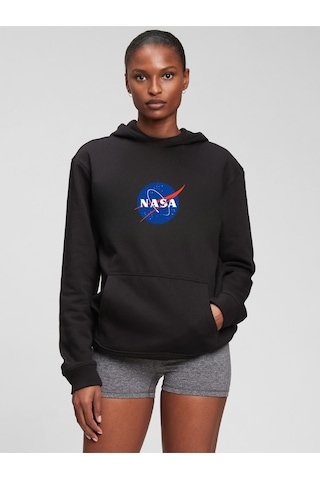 Hırsch Unisex Kapşonlu Sweatshirt SIYAH