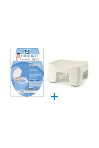 Saban Klozet Kapağı ve Banyo Oturağı 2'li Set