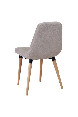 Vilinze Tosya Ahşap Naturel Ayak Mutfak Sandalyesi Sandalye 33-x1-tosya Naturel - Teddy Bej