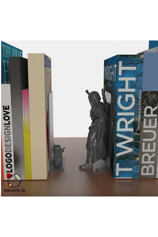Star Wars Kitap Stoperi The Mandalorian & Baby Yoda