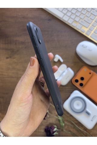 Samsung Galaxy A10 Uyumlu Kamera Korumalı Darbeye Dayanıklı Renk Atmayan Fab Silikon Kılıf Siyah