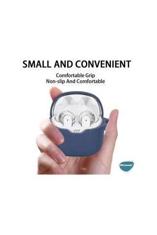 Microsonic Jbl Uyumlu Tune Flex Mat Silikon Kılıf Siyah