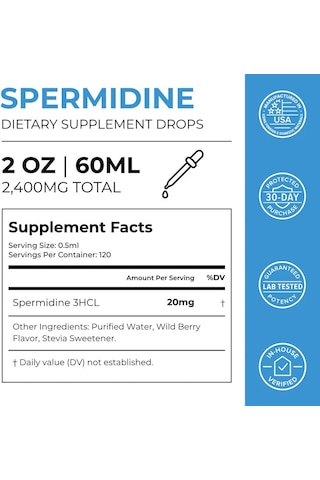 Neurogan Spermidine 60 Ml