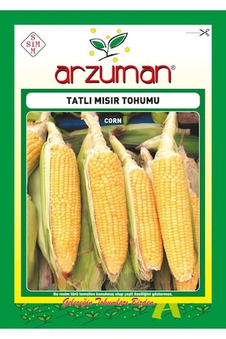 Arzuman Tatlı Süt Mısır Tohumu 25 G Arzuman Tatlı Süt Mısır Tohumu 25 G