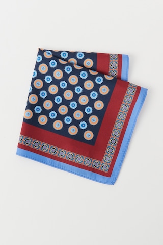 Ac&Co / Altınyıldız Classics Erkek Bordo Lacı Desenli Mendil Bordo - Lacivert