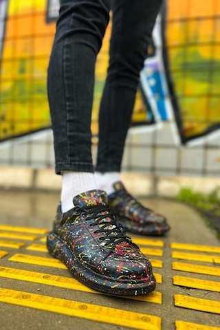 Ch254 Cst Pittura Erkek Ayakkabı 498 Sarı / Mavı / Kırmızı Splush Çok Renkli